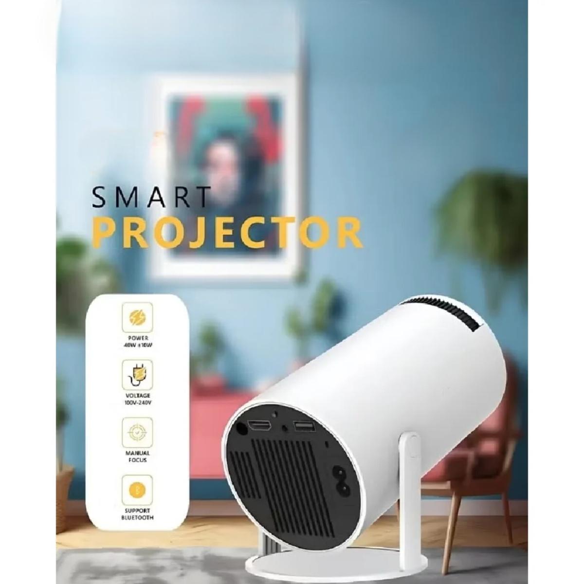 Smart Mini Projector 4K Support