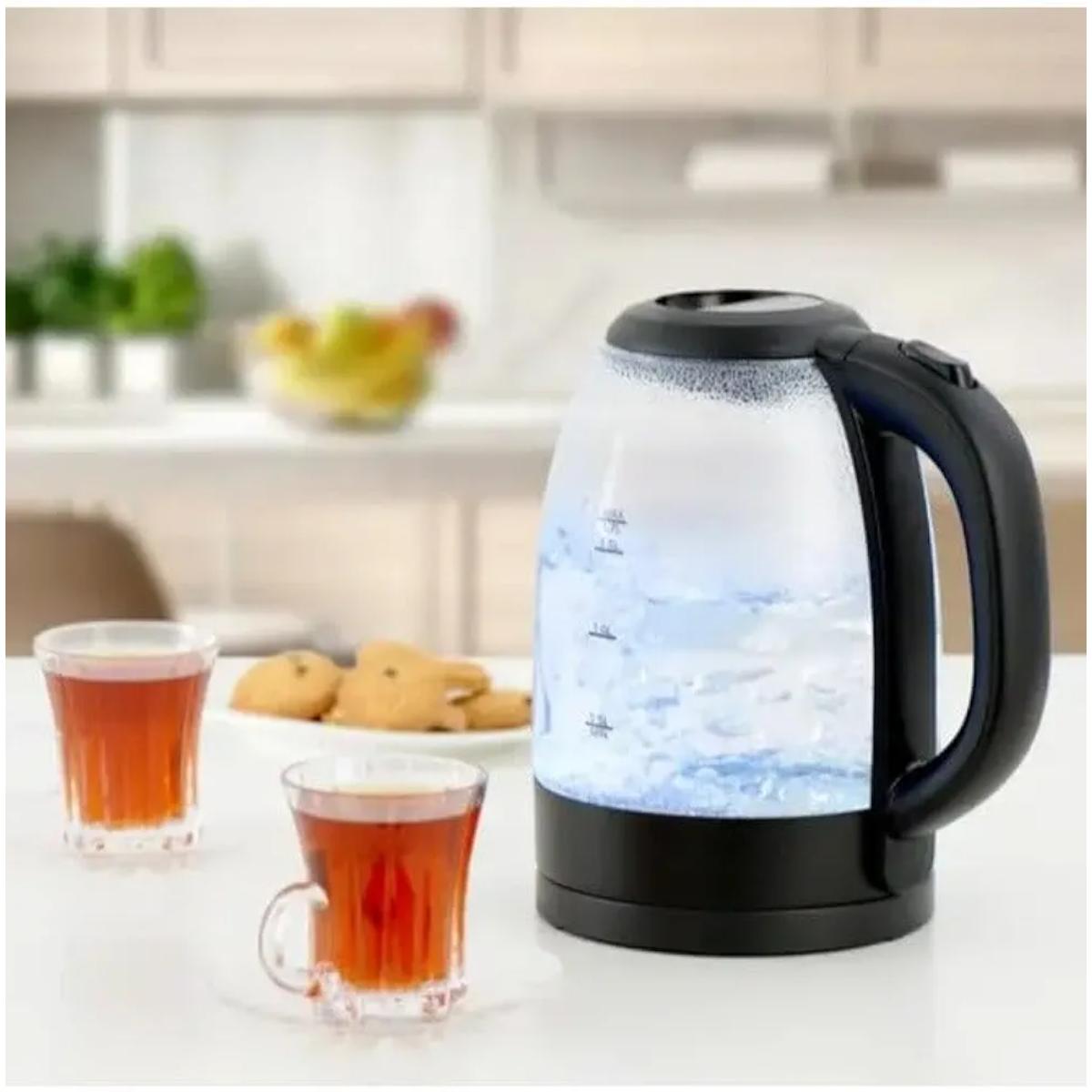 1.8L Electric Glass Kettle 1500W