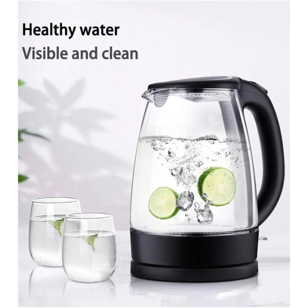 1.8L Electric Glass Kettle 1500W