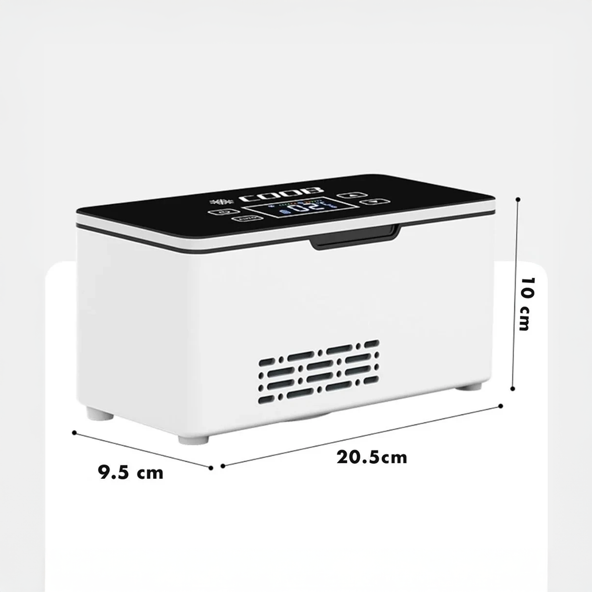 Portable Insulin Cooler Box with LED Display & Thermoelectric Refrigeration