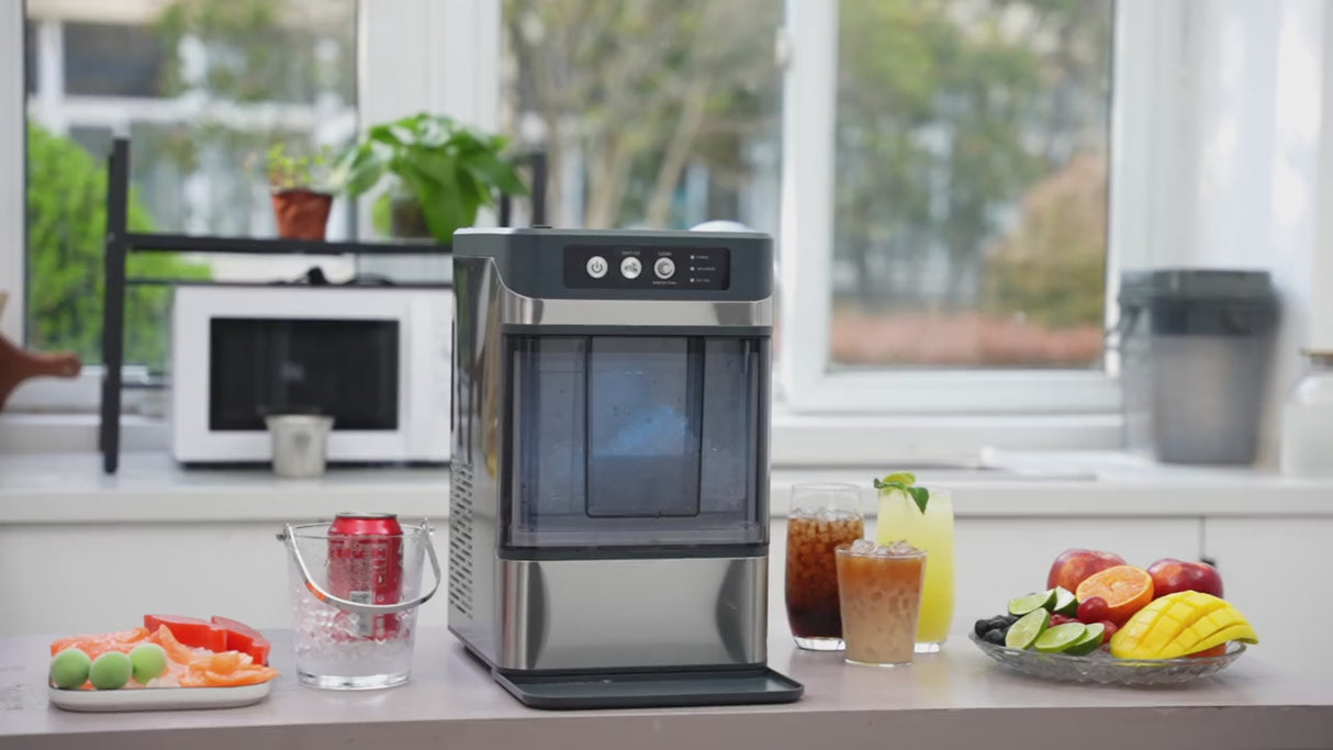 Automatic Countertop Ice Maker – Fast & Hygienic