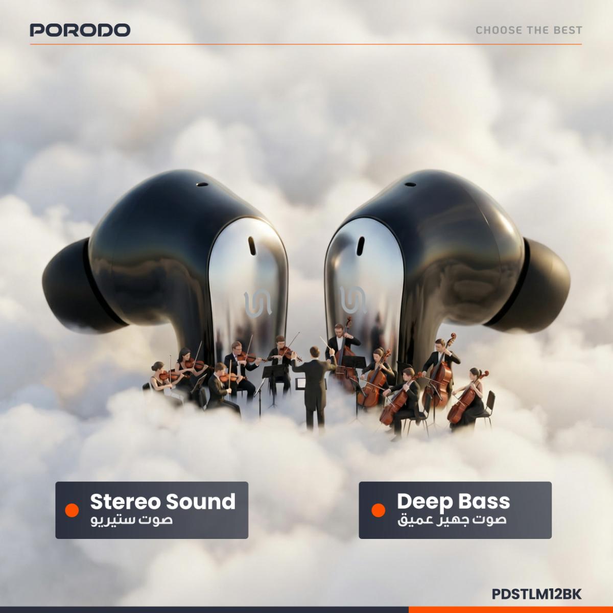 Porodo Soundtec Gravis True Wireless Earbuds