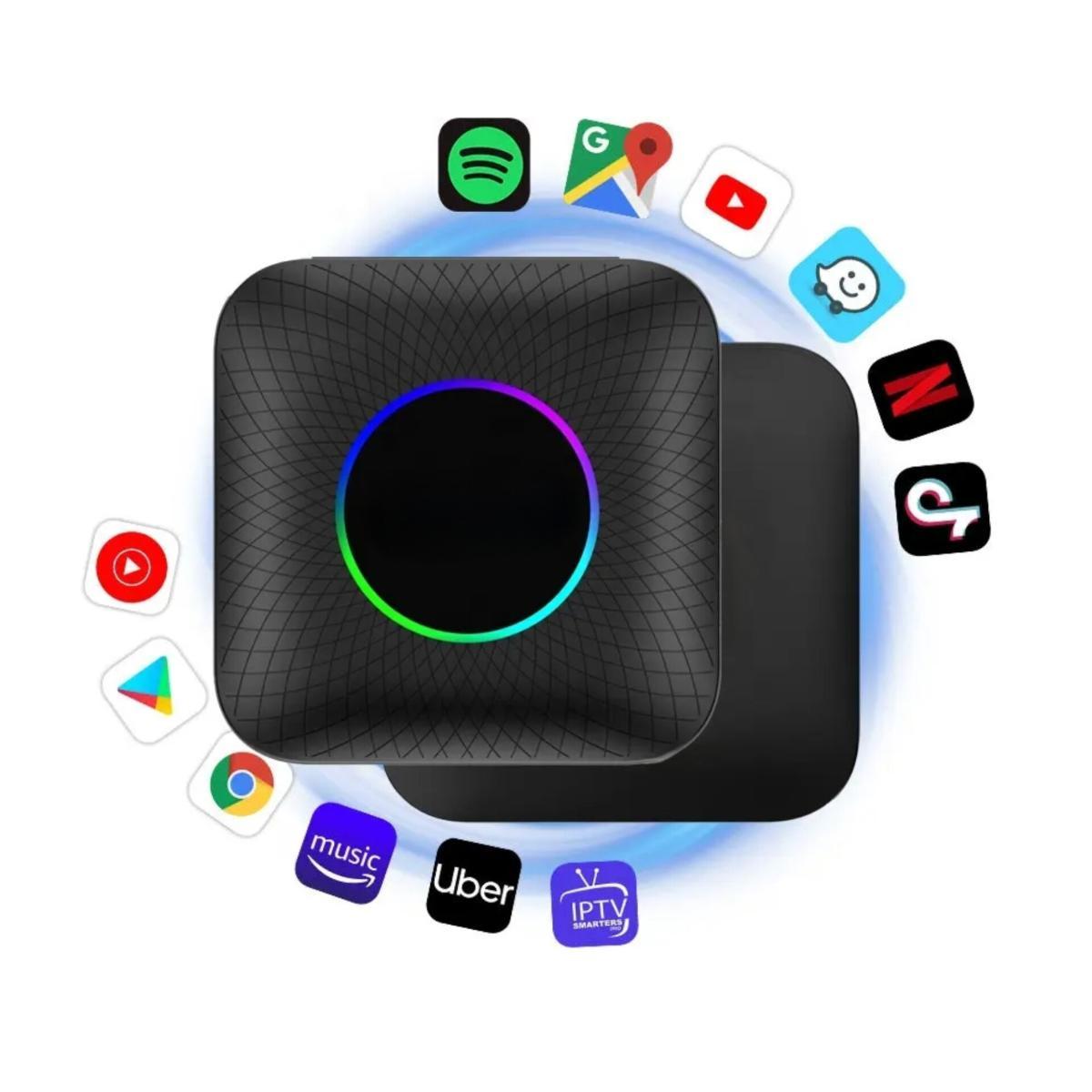 Wireless Android Auto & CarPlay AI Box