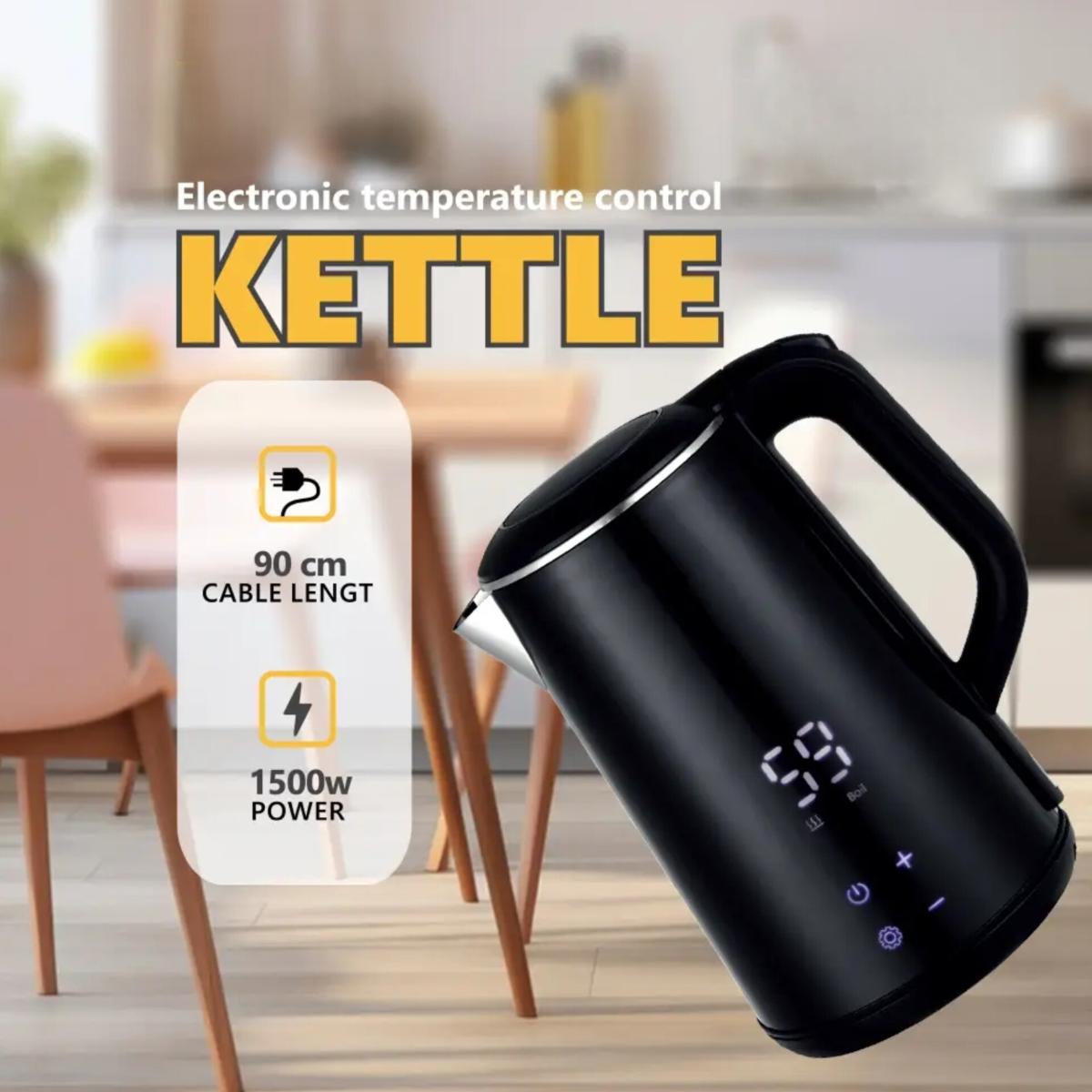 1.6L Digital Temperature Control Electric Kettle