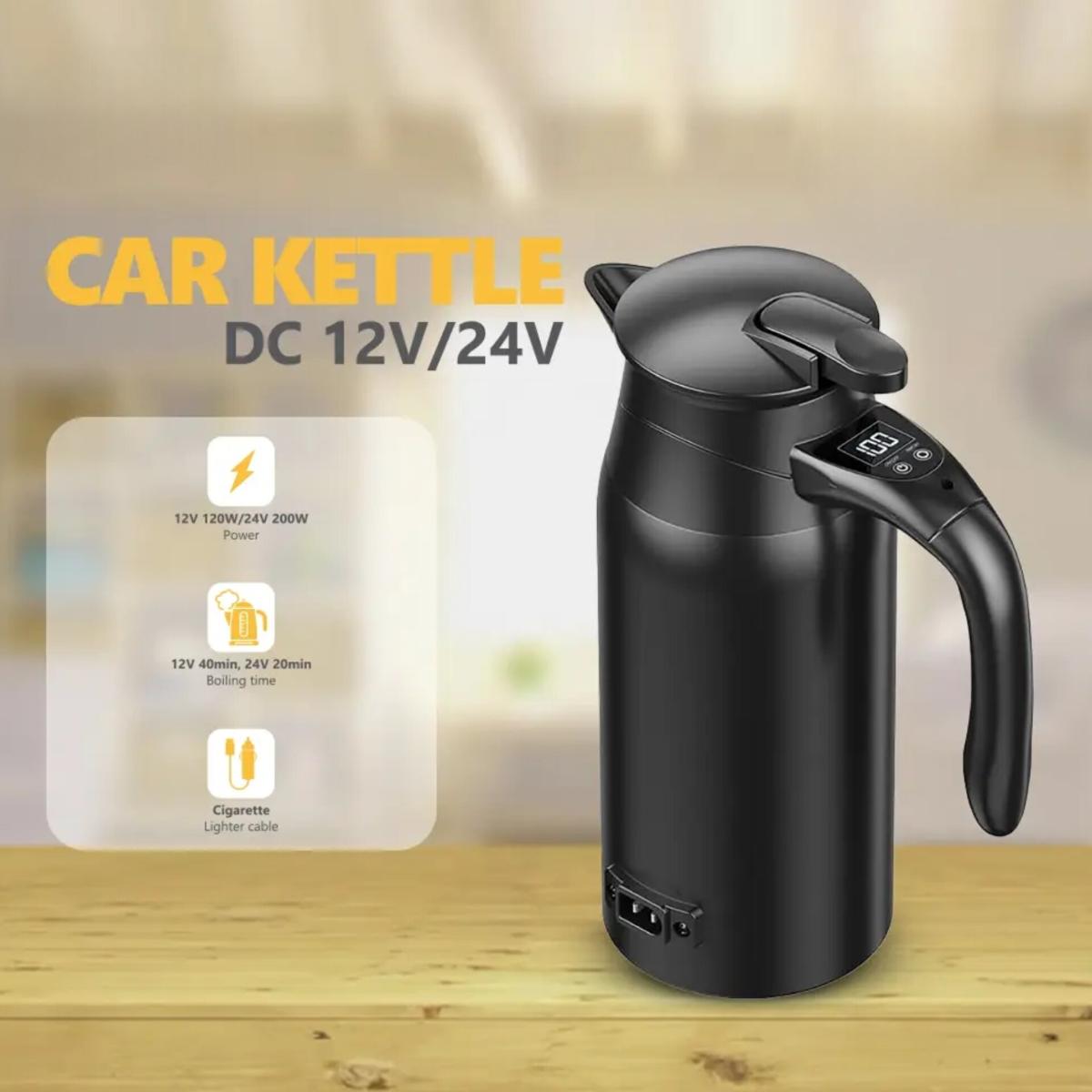 Portable Car Electric Kettle 12V/24V DC