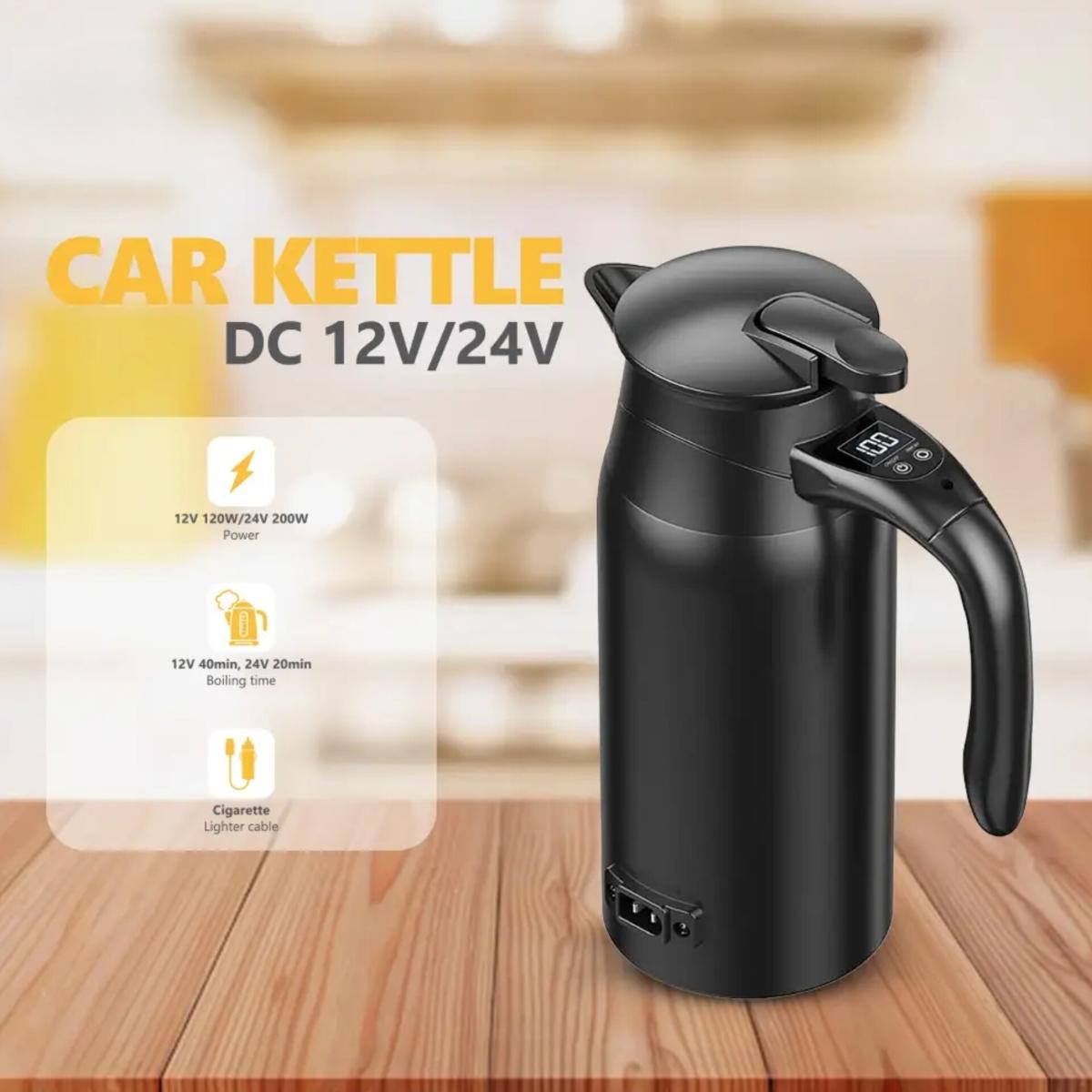 Portable Car Electric Kettle 12V/24V DC