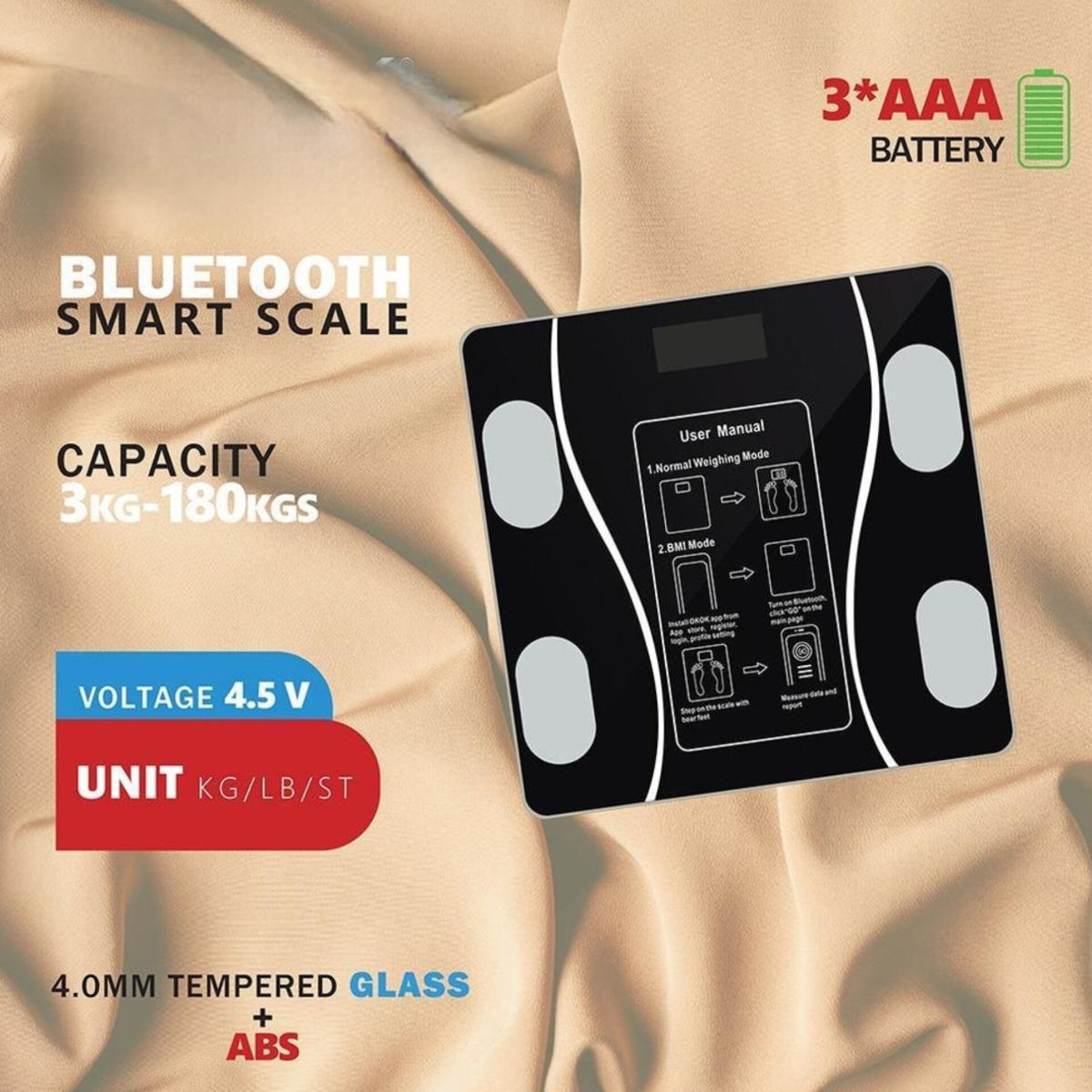 Bluetooth Smart Body Weight Scale