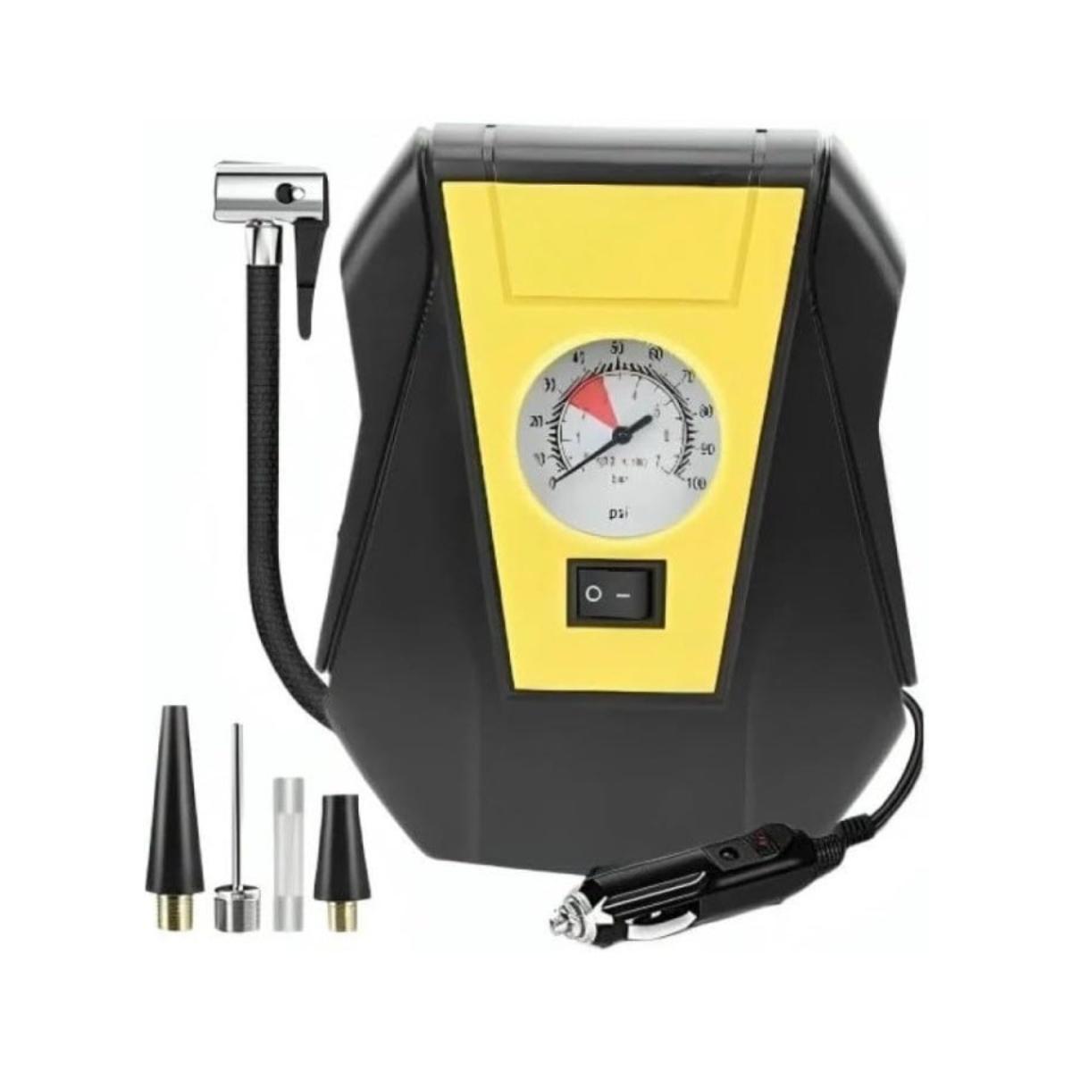 Portable 12V Car Air Compressor Tire Inflator Pump