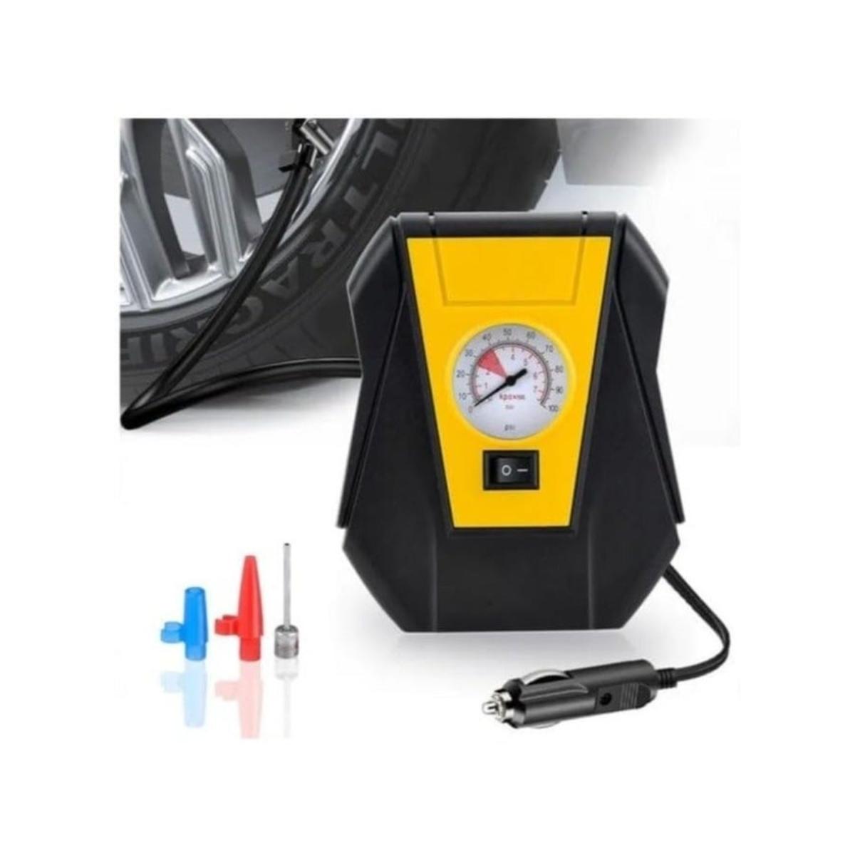 Portable 12V Car Air Compressor Tire Inflator Pump