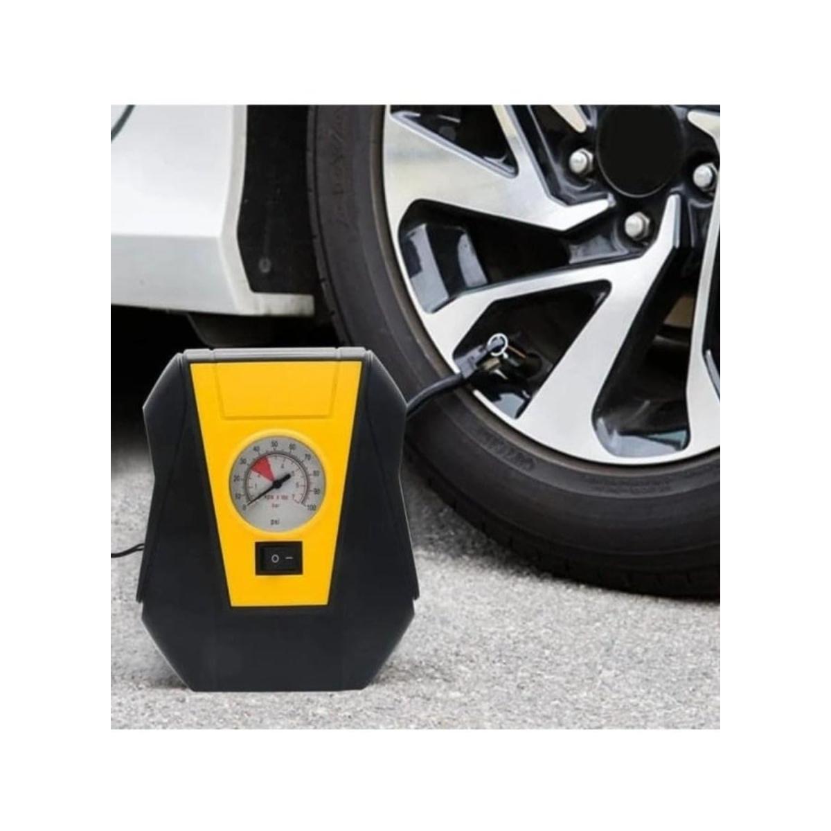 Portable 12V Car Air Compressor Tire Inflator Pump
