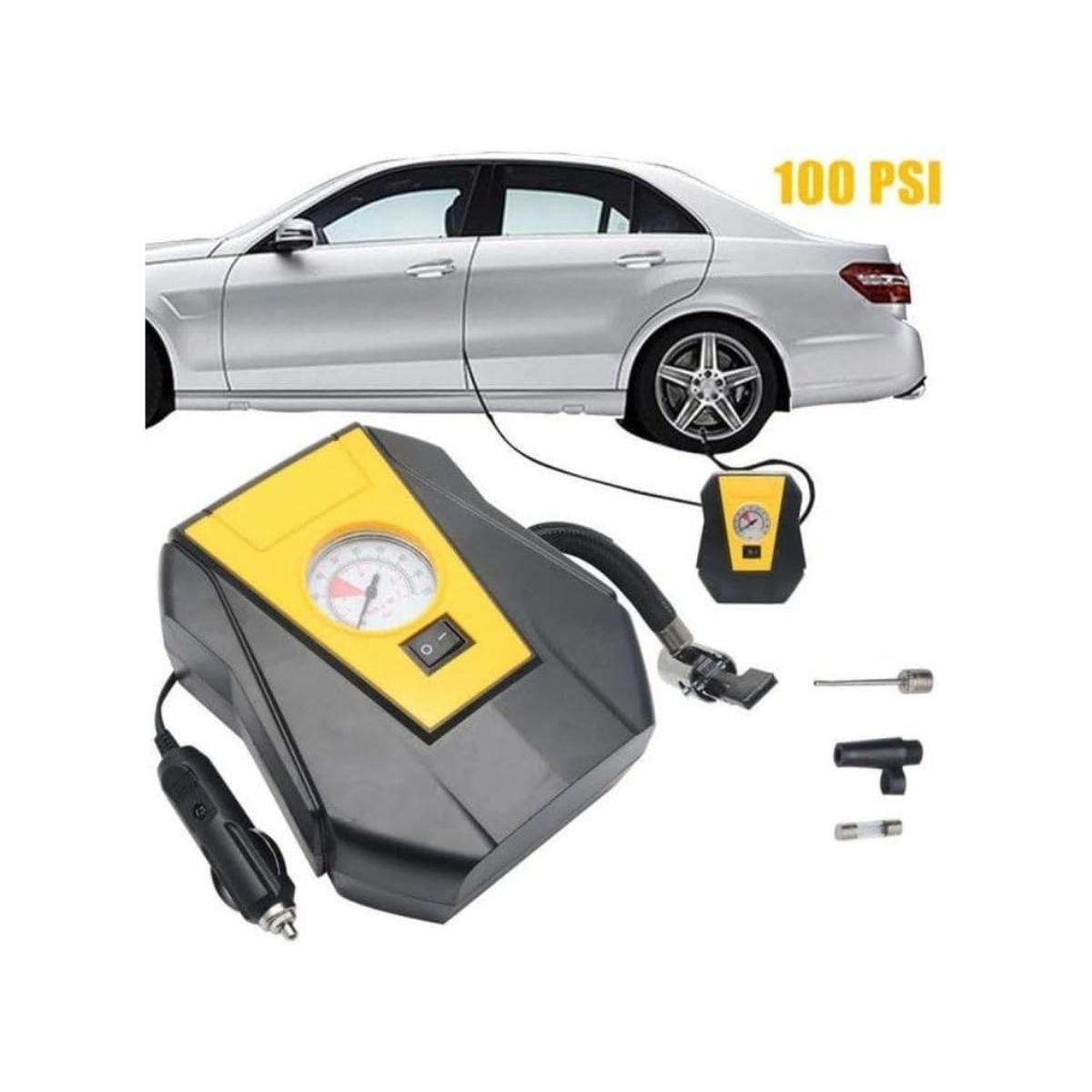 Portable 12V Car Air Compressor Tire Inflator Pump