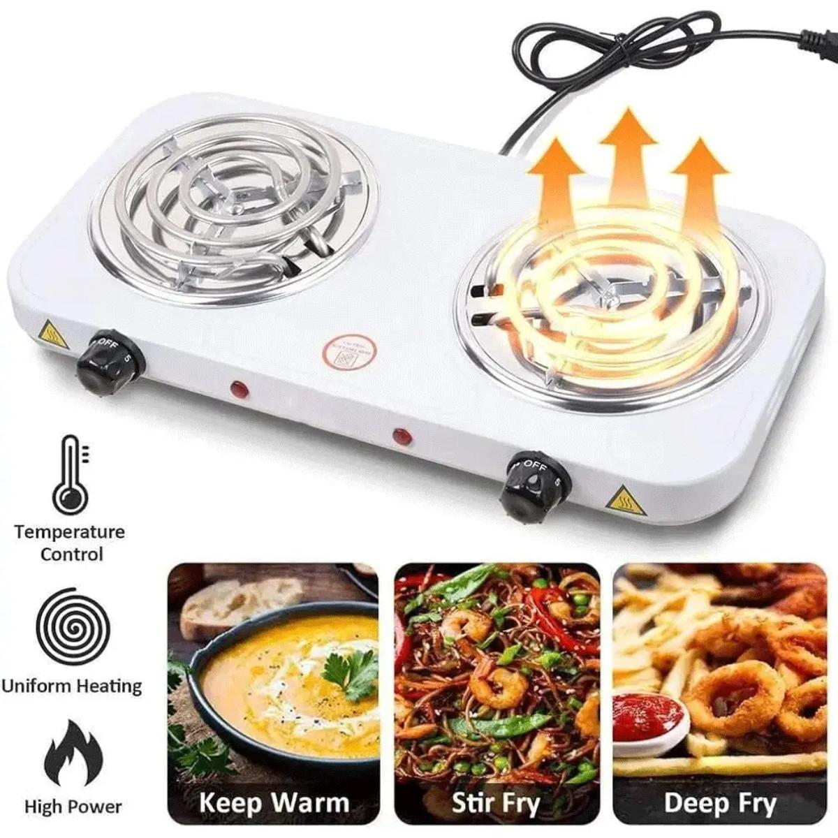 2000W Double Hot Plate Electric Cooker