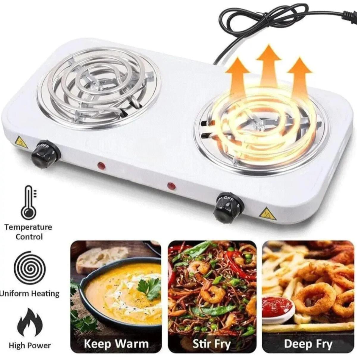 2000W Double Hot Plate Electric Cooker