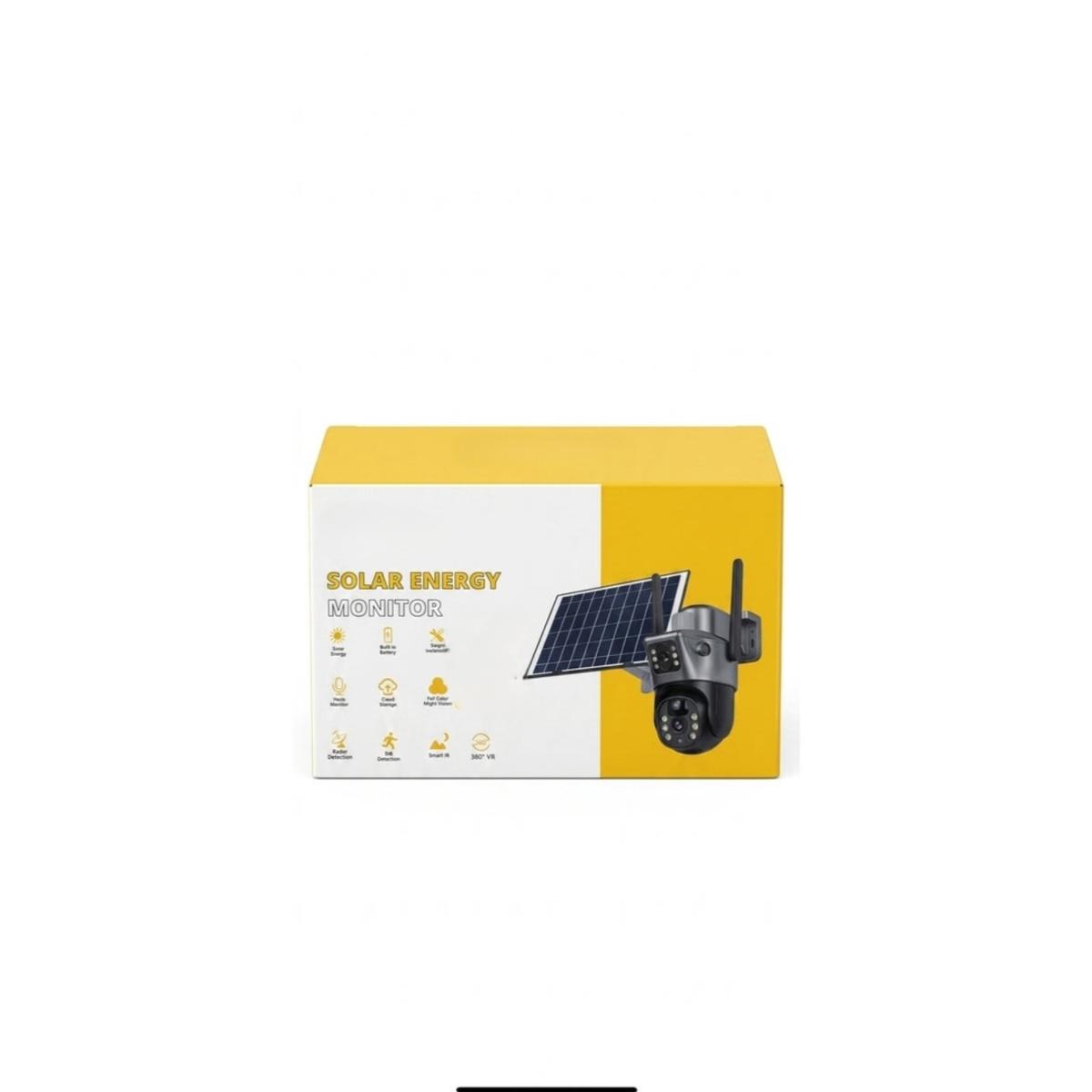 Solar Powered 4G PTZ Security Camera