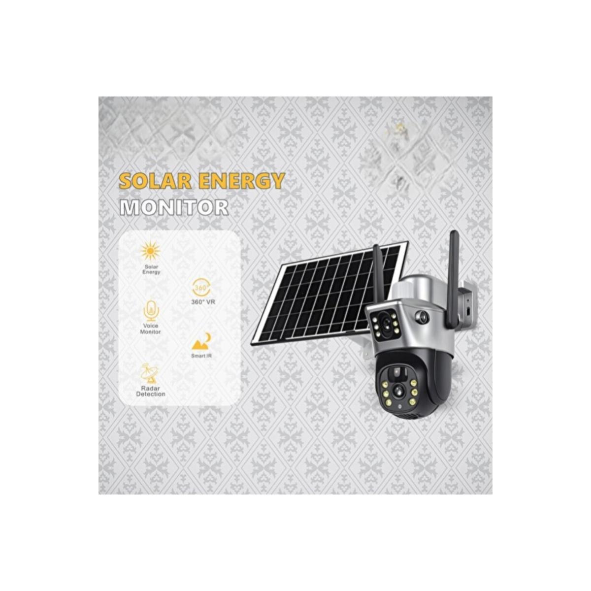 Solar Powered 4G PTZ Security Camera