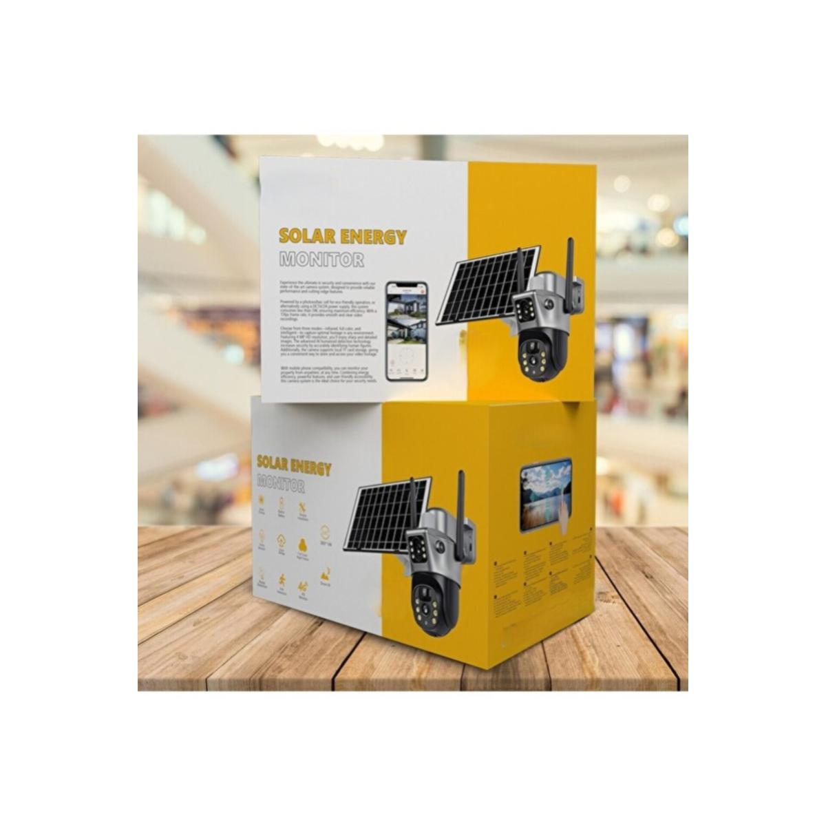 Solar Powered 4G PTZ Security Camera