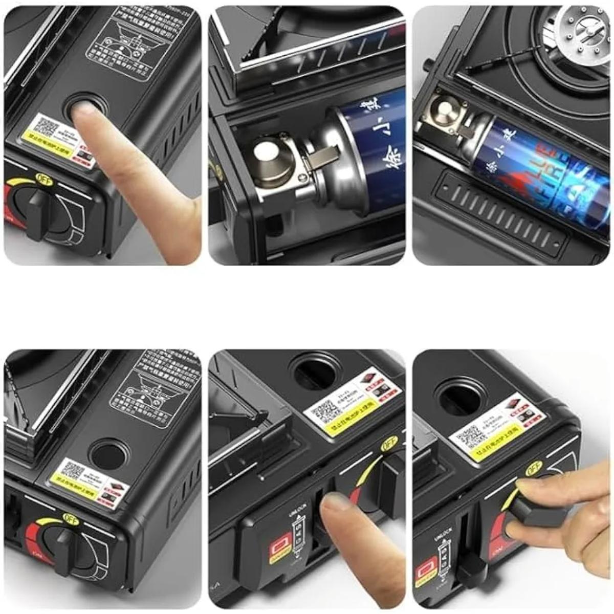 Portable Dual Fuel Gas Stove