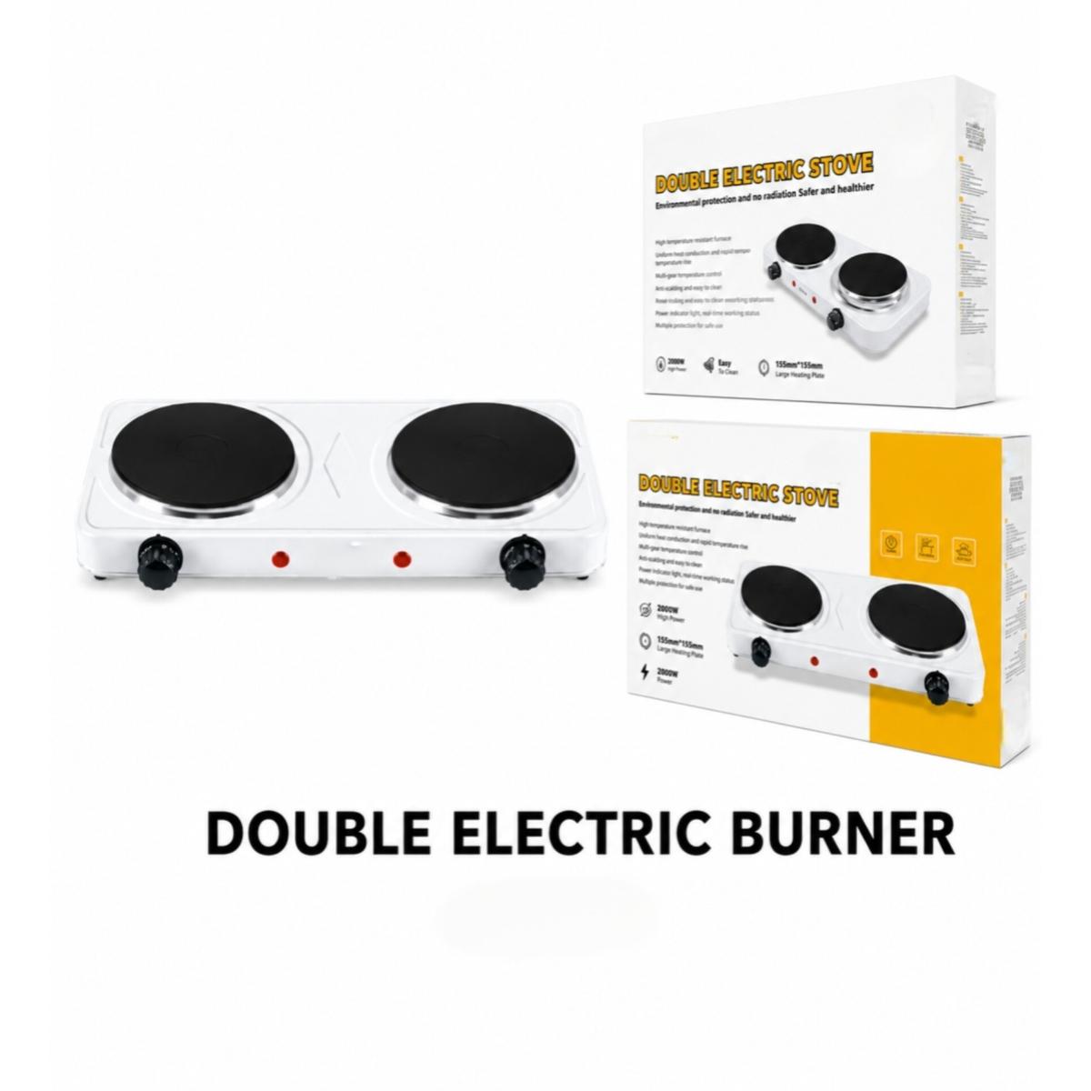 2000W Double Electric Burner