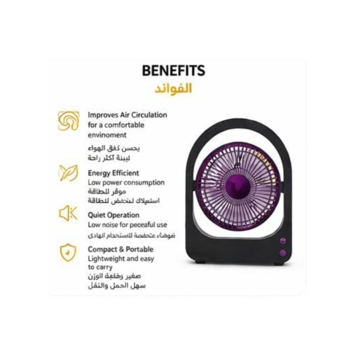 Portable USB Desk Fan