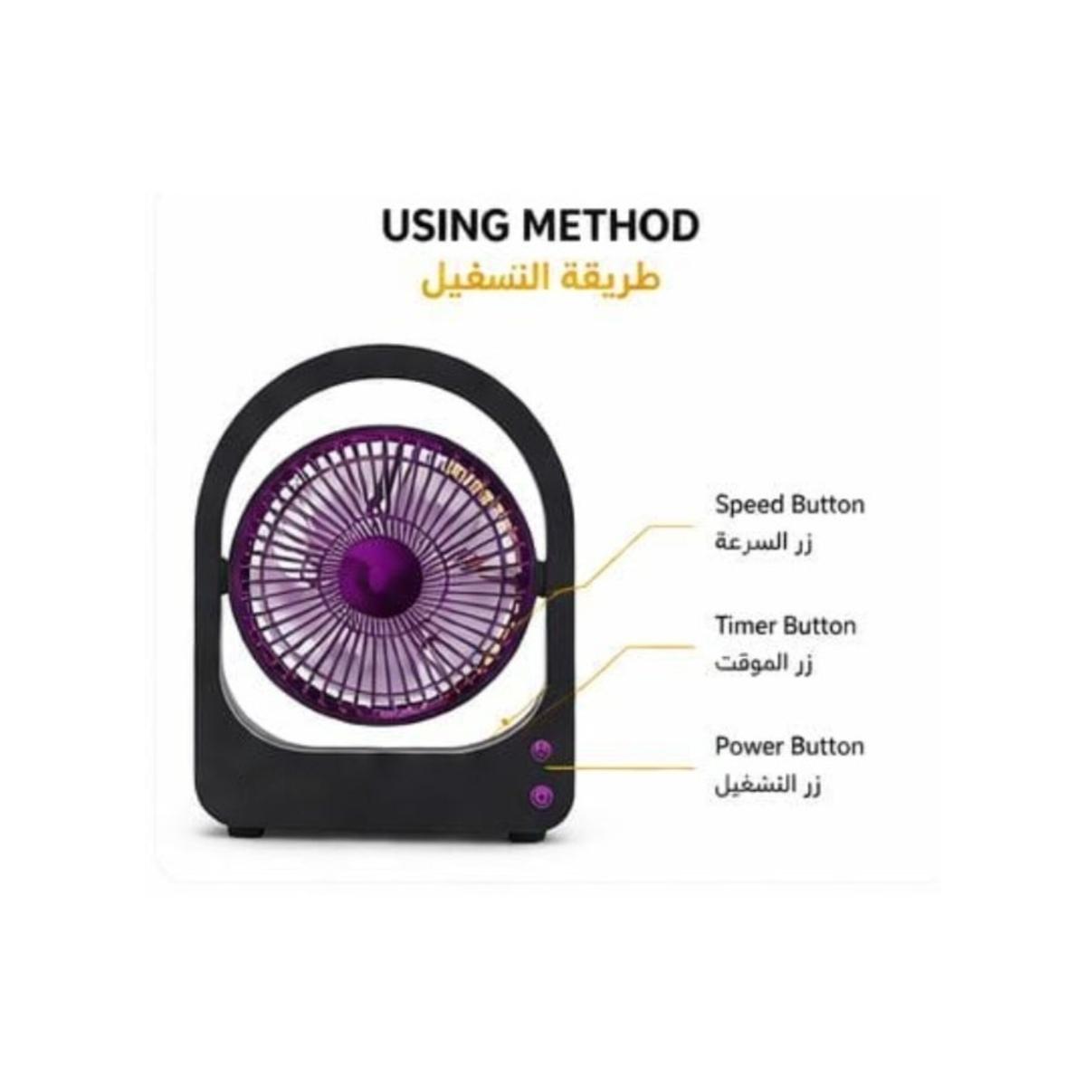 Portable USB Desk Fan