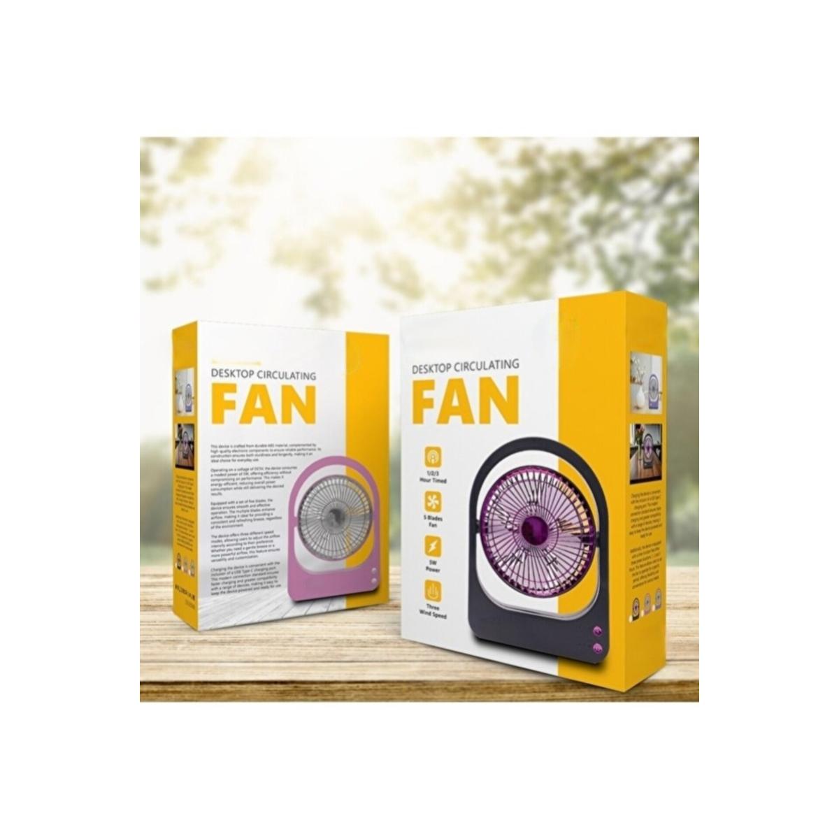 Portable USB Desk Fan
