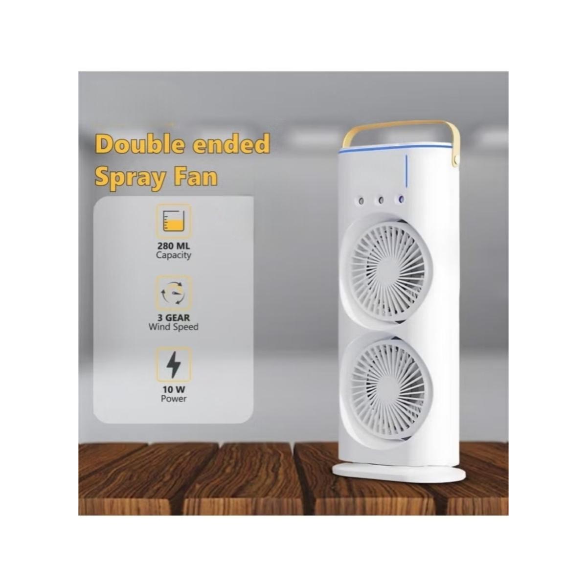 2-in-1 Portable USB Rechargeable Mist Fan