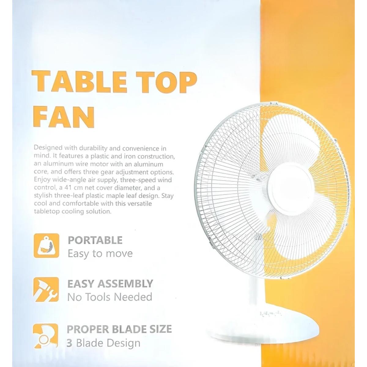 Portable Table Top Fan