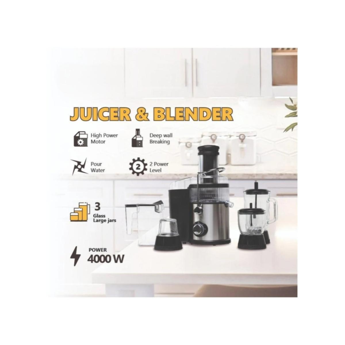 1800W Commercial Countertop Blender with 2L Jar