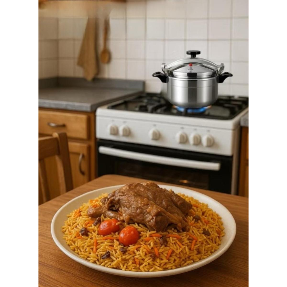 Premium 7L Aluminum Pressure Cooker