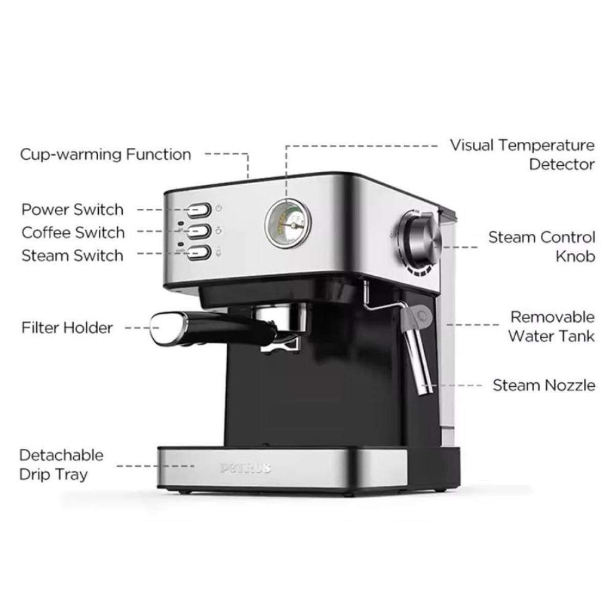 850W Espresso Coffee Machine