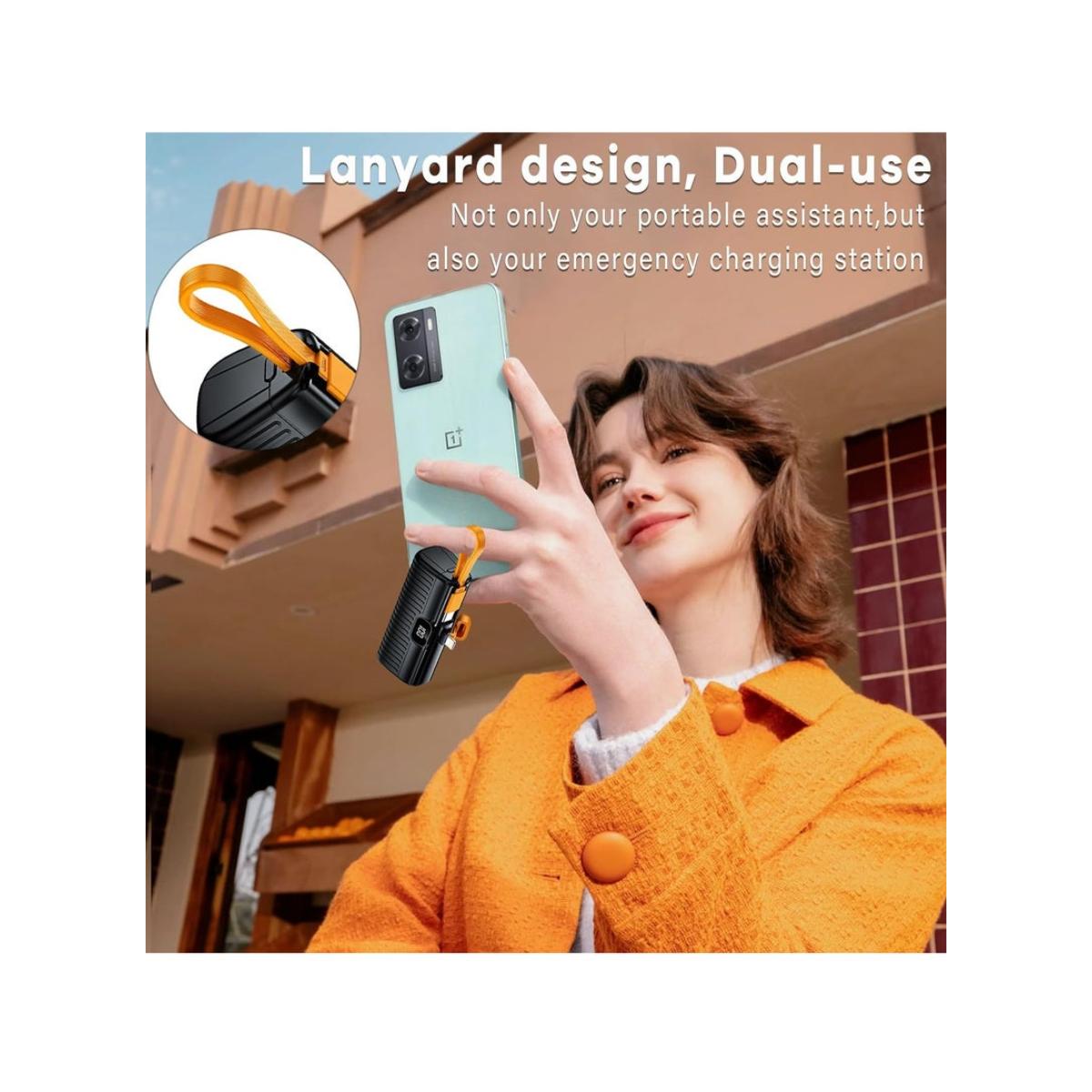 5000mAh 22W Fast Charging Mini Power Bank