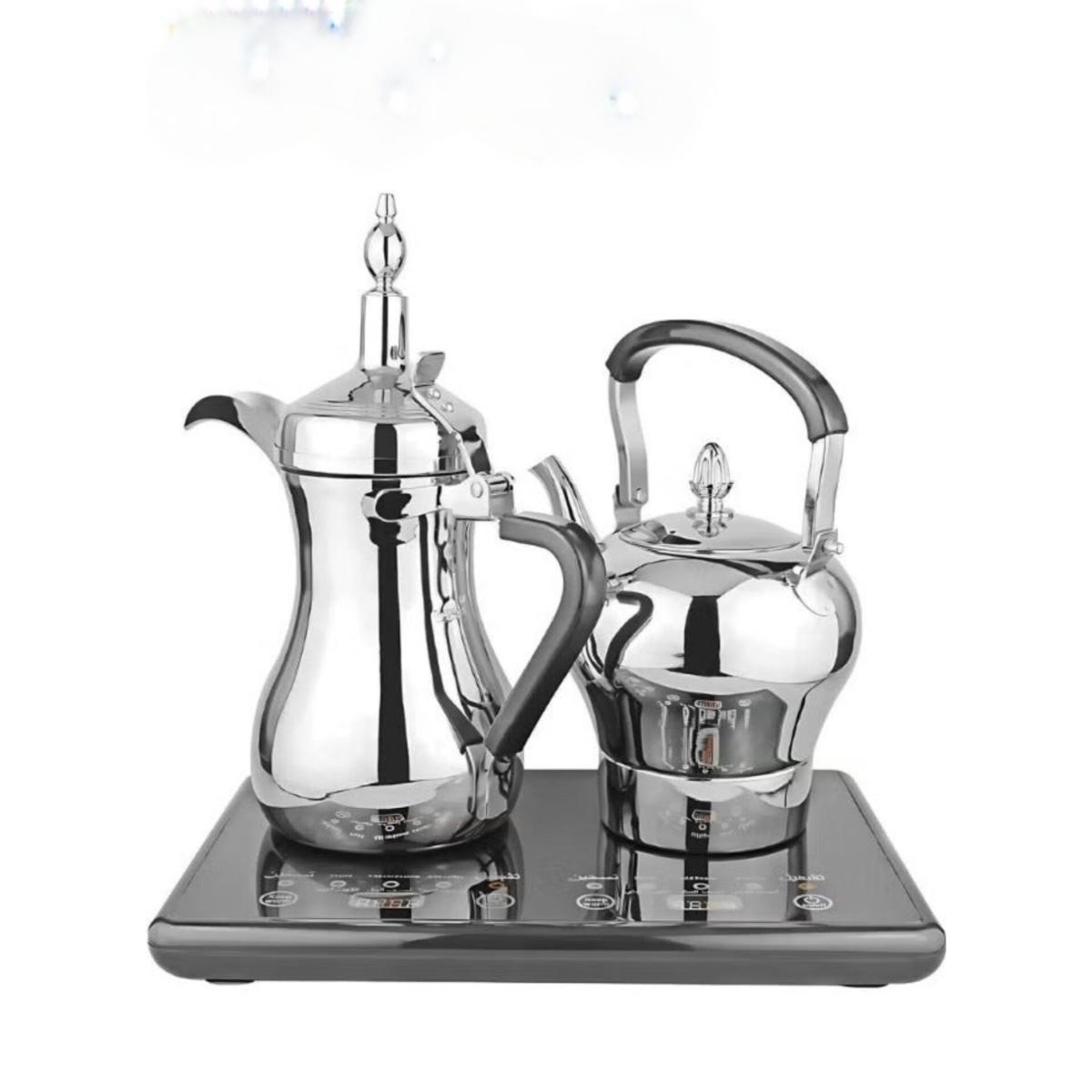 Stainless Steel Coffee Pot Set with 1L