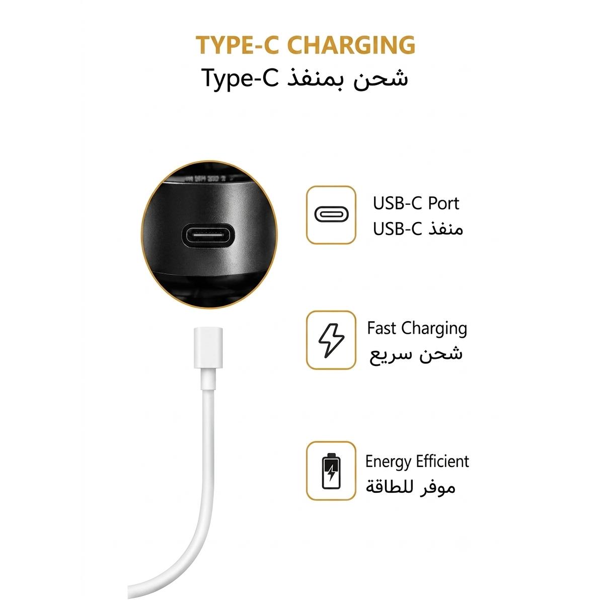 USB Rechargeable Smart Car Air Freshener Diffuser