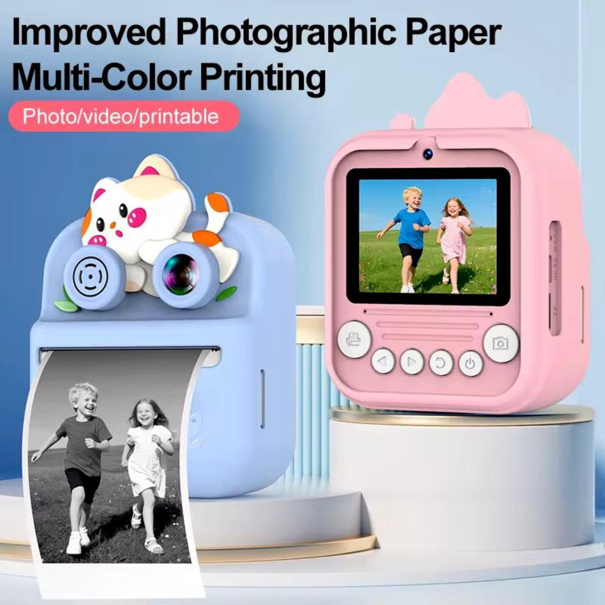 Kids Instant Print Camera