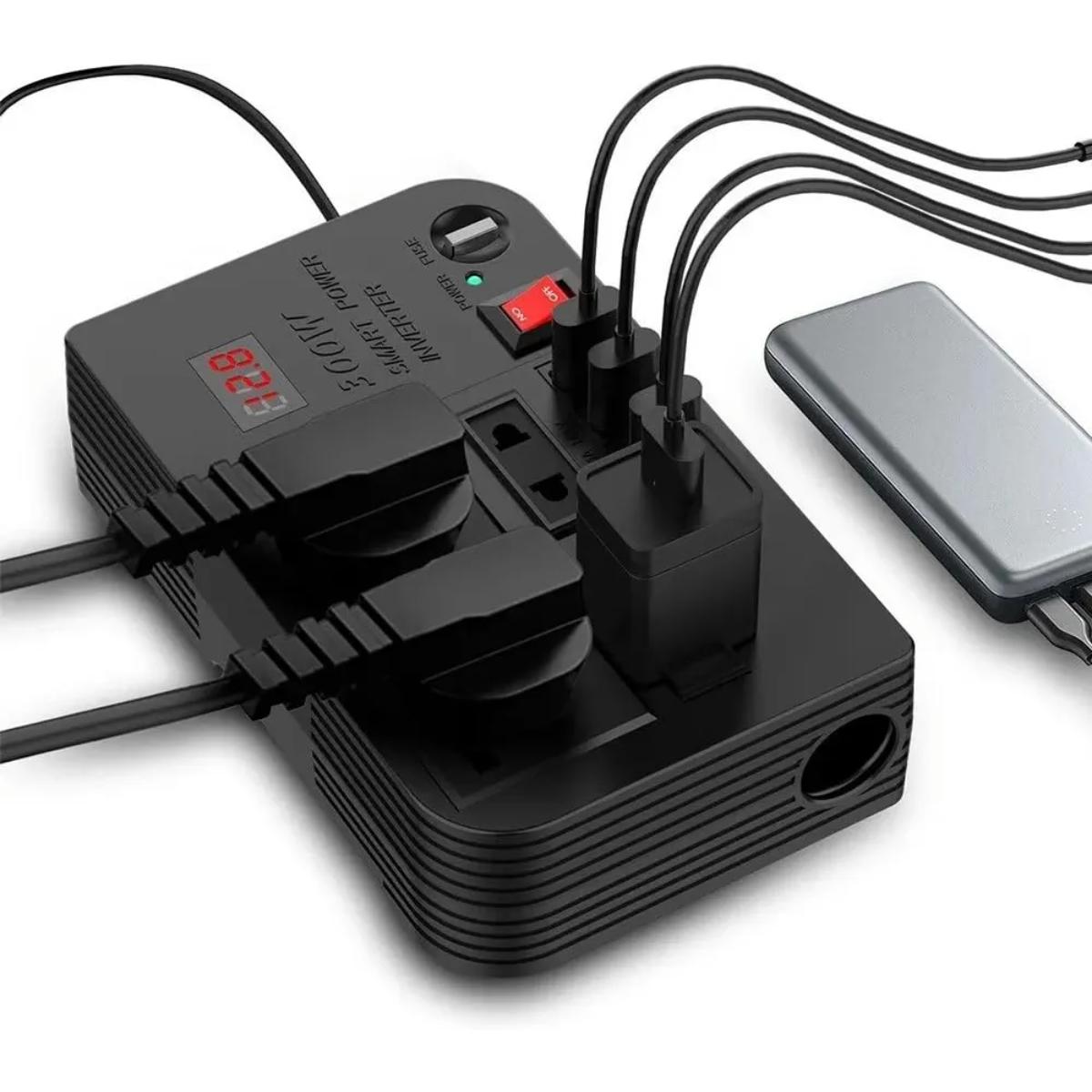 300W DC 12V to AC 220V Power Inverter