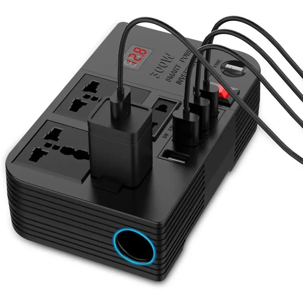 300W DC 12V to AC 220V Power Inverter