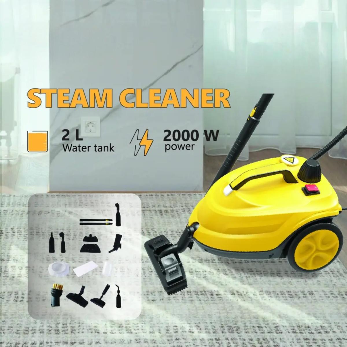 2000W Steam Cleaner with 2L Water Tank