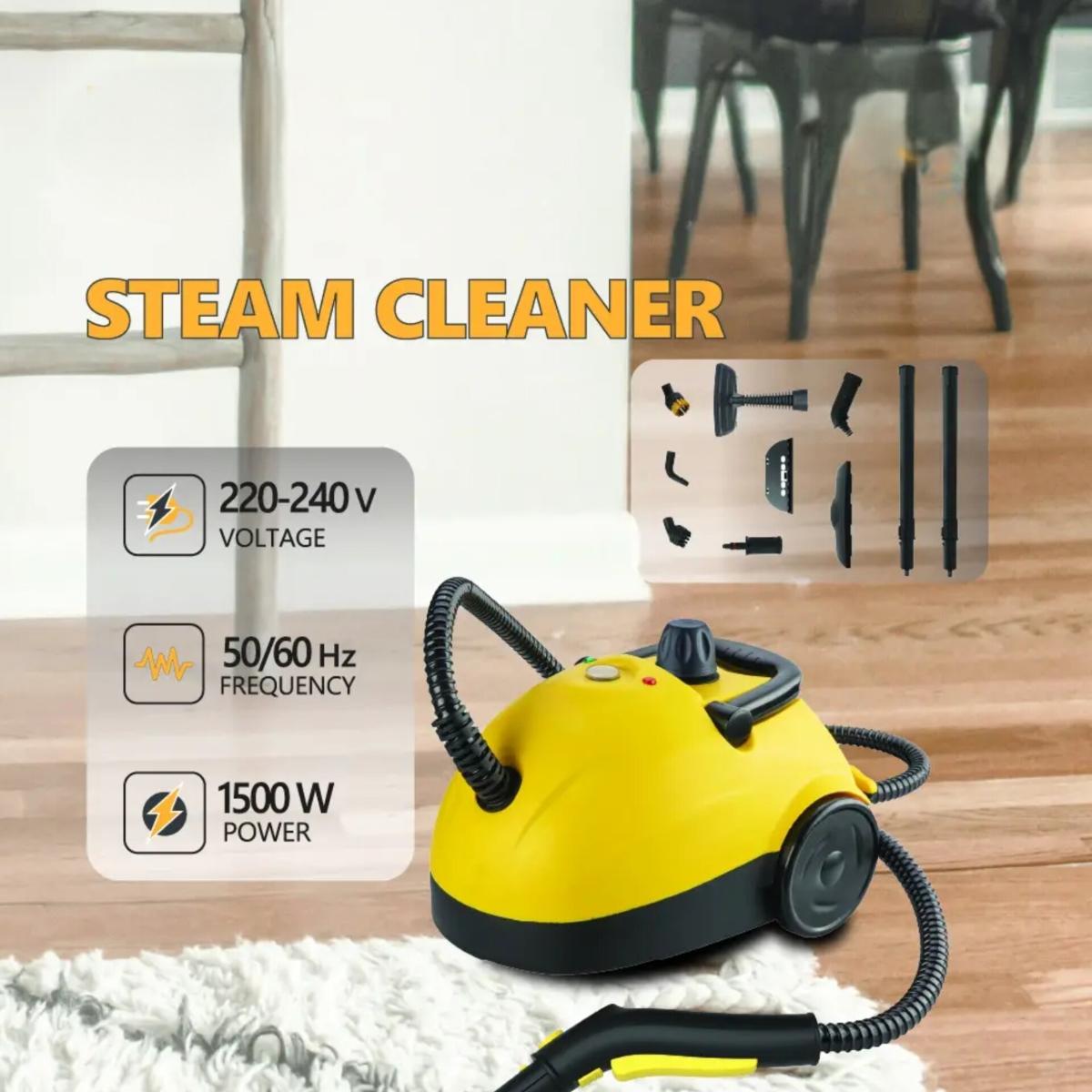 Portable Steam Cleaner 1500W, 1.2L Tank