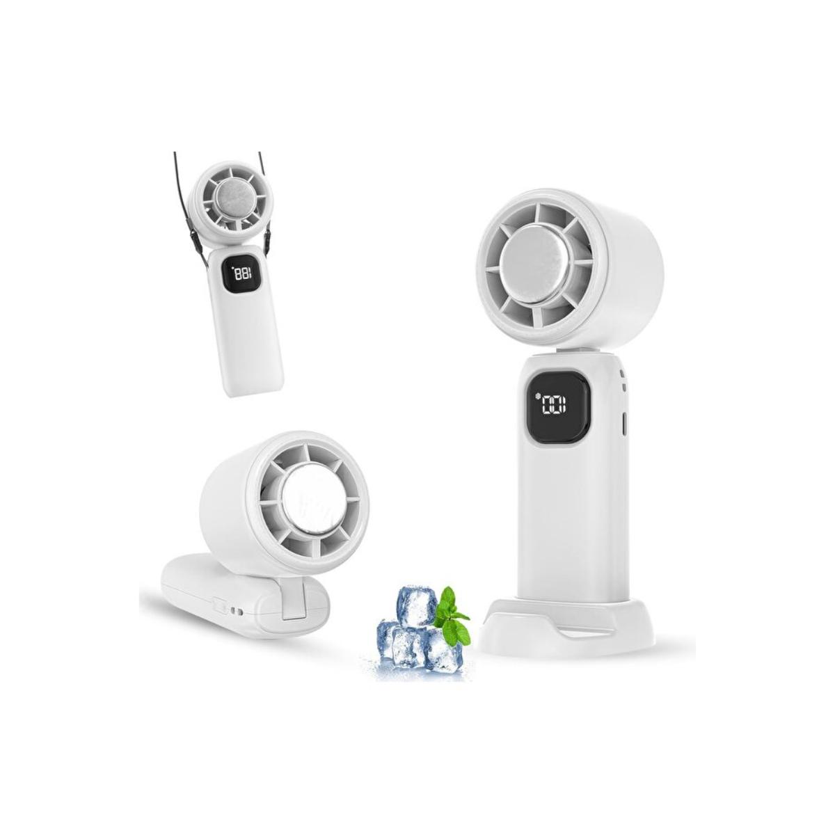 Portable Handheld Fan with 4000mAh Battery