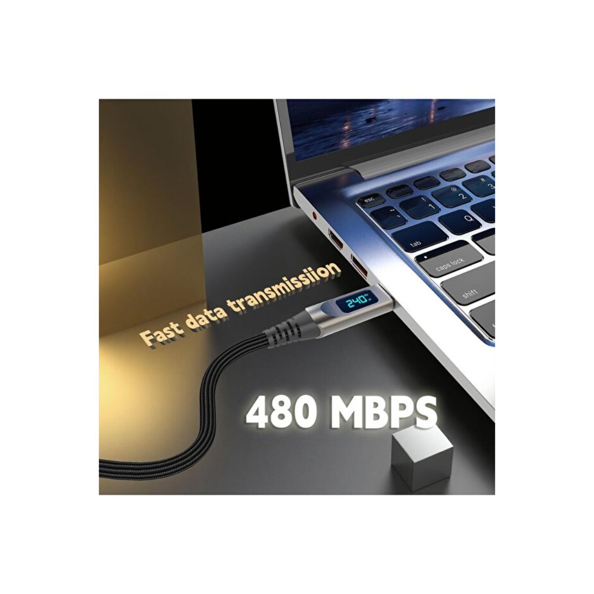 240W Type-C to Type-C Fast Charging Cable