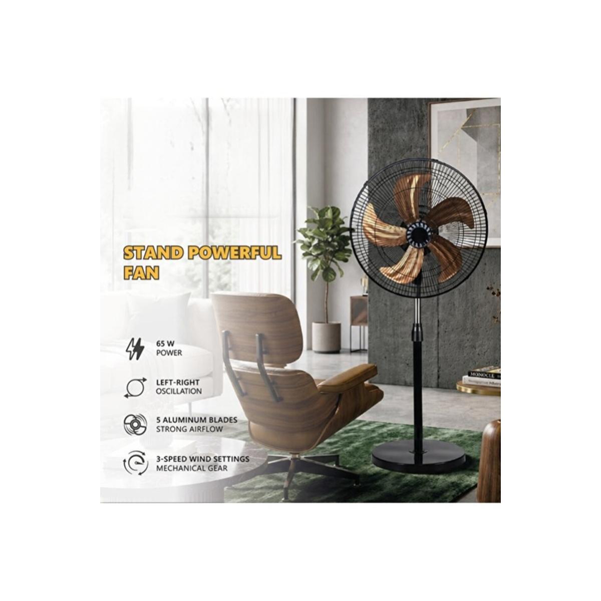 Powerful 65W Pedestal Stand Fan