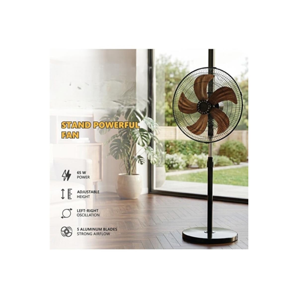 Powerful 65W Pedestal Stand Fan
