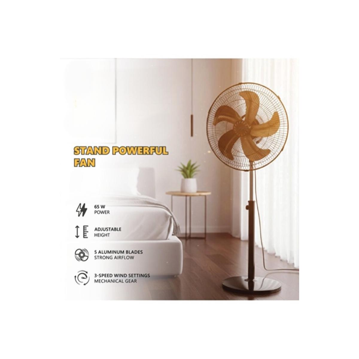 Powerful 65W Pedestal Stand Fan