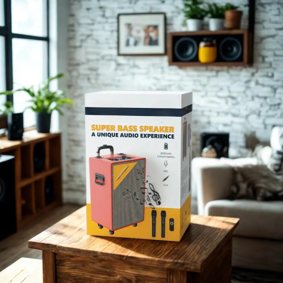 Portable Super Bass Trolley Speaker