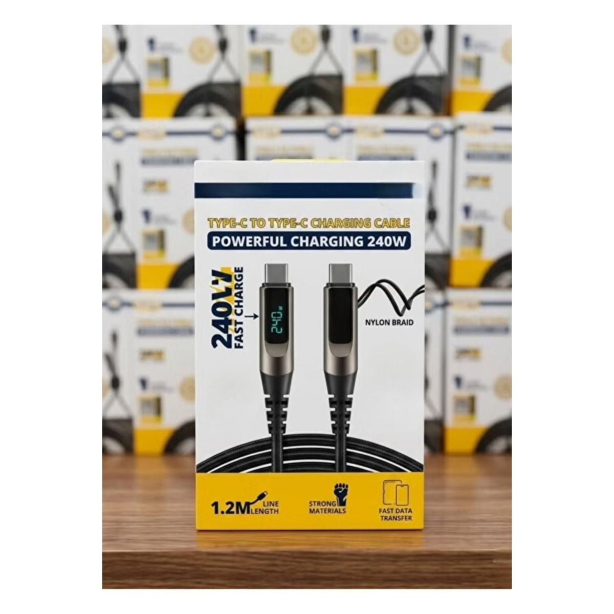 240W Type-C to Type-C Fast Charging Cable