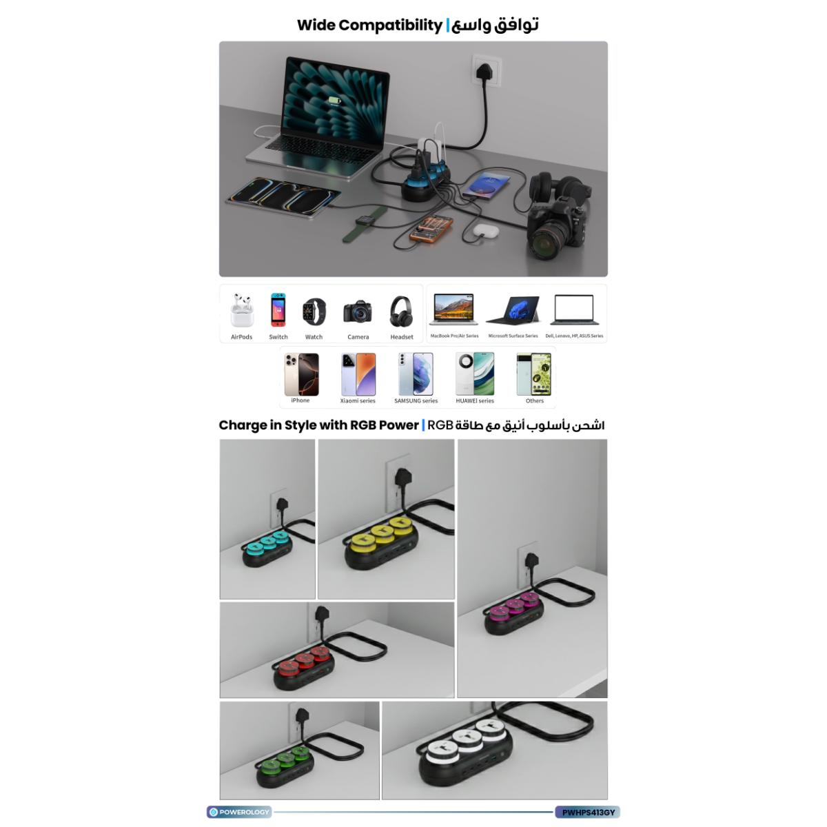 Powerology Holix GaN Multi-Port Power Station