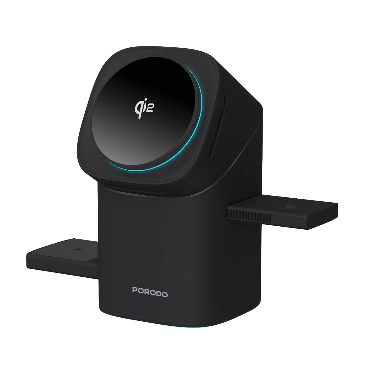 Porodo Auto Rotate & Slide Qi2 Magsafe Charging