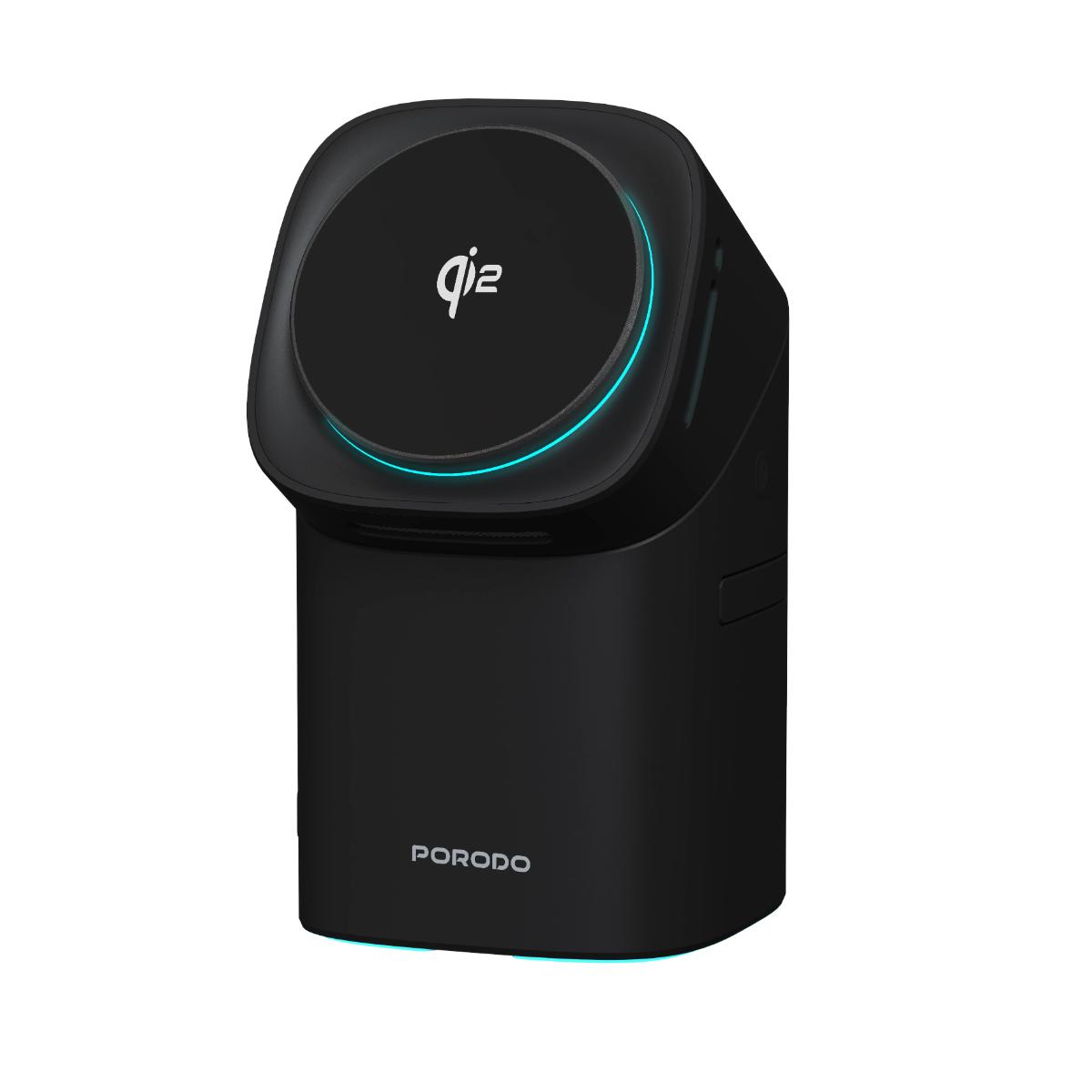 Porodo Auto Rotate & Slide Qi2 Magsafe Charging