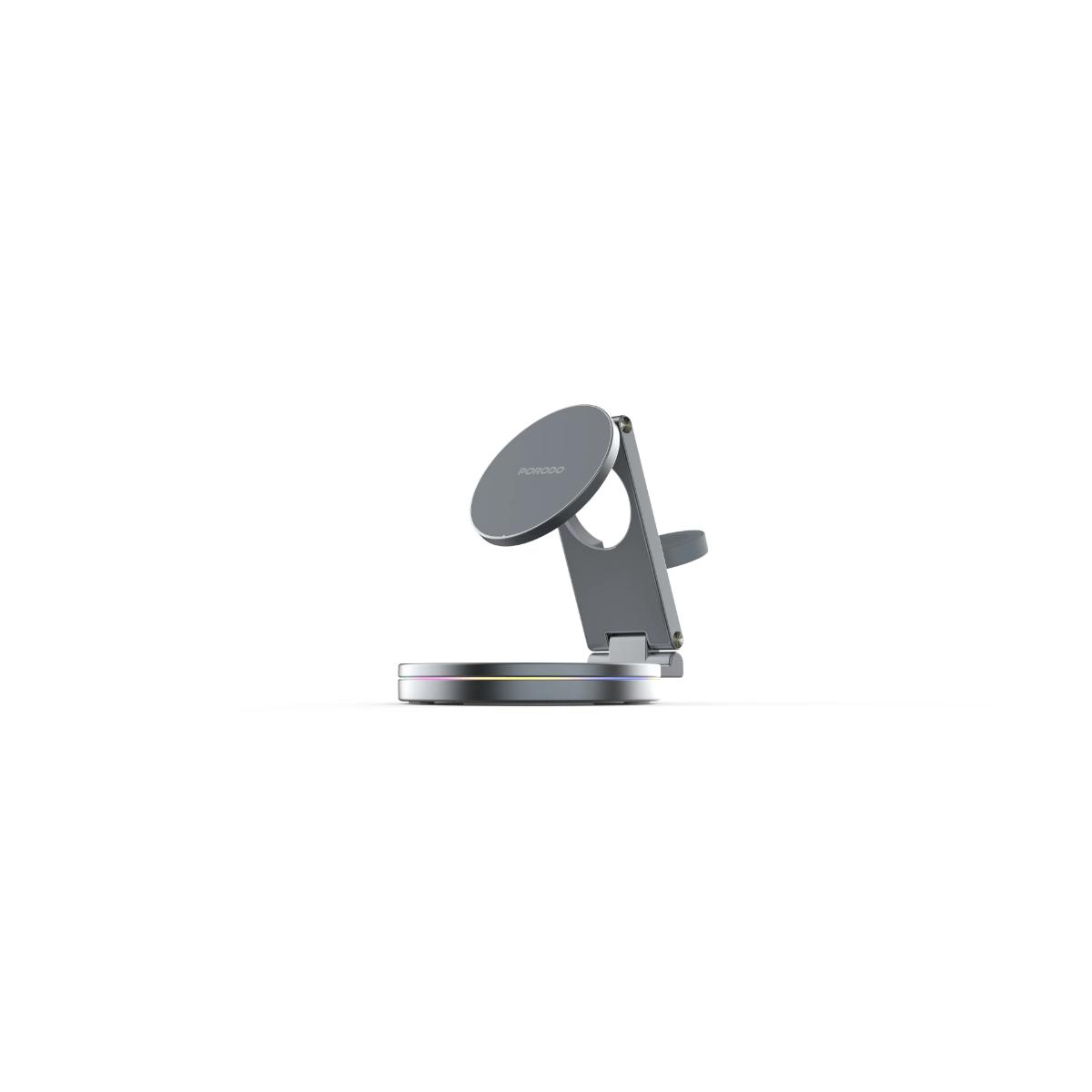 3-in-1 Rotating Wireless Charger