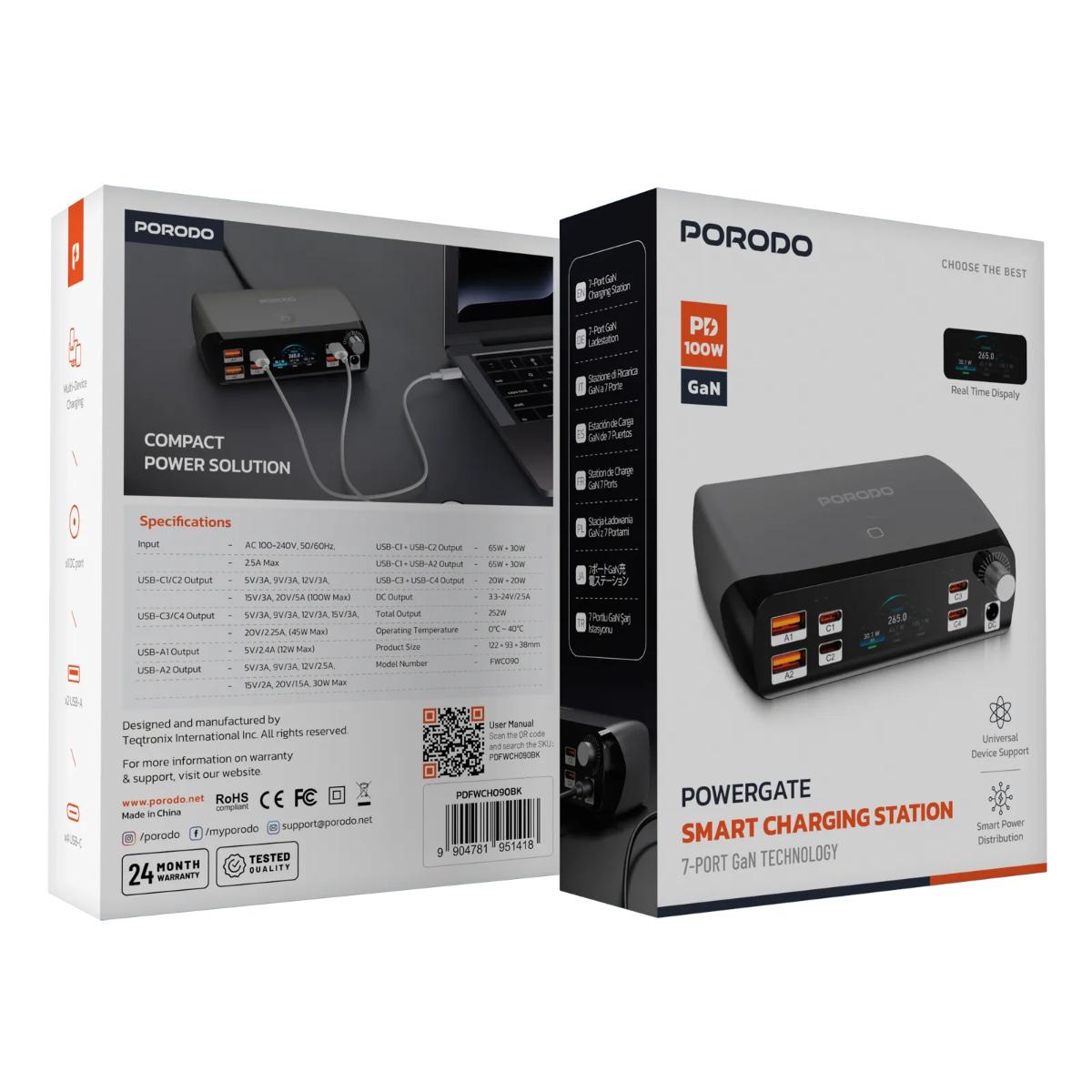Porodo PowerGate Smart Charging Station